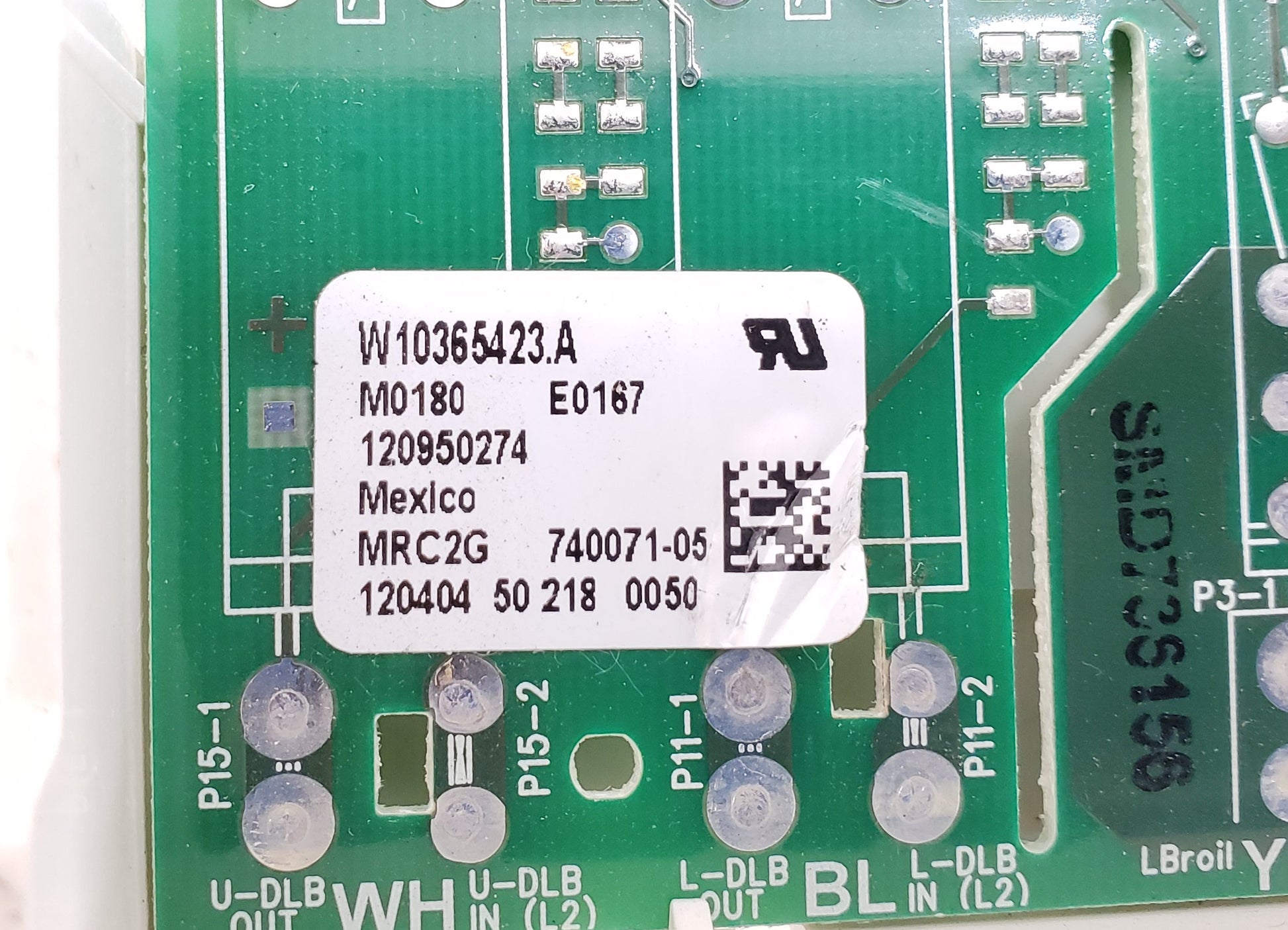 OEM  KitchenAid Range Control Board W10365423