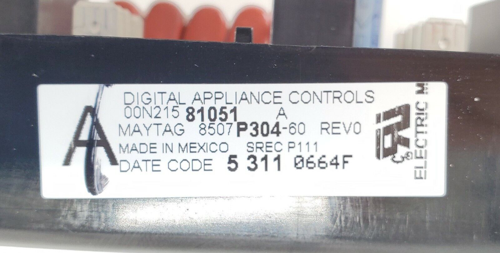 Whirlpool Range Control 8507P304-60
