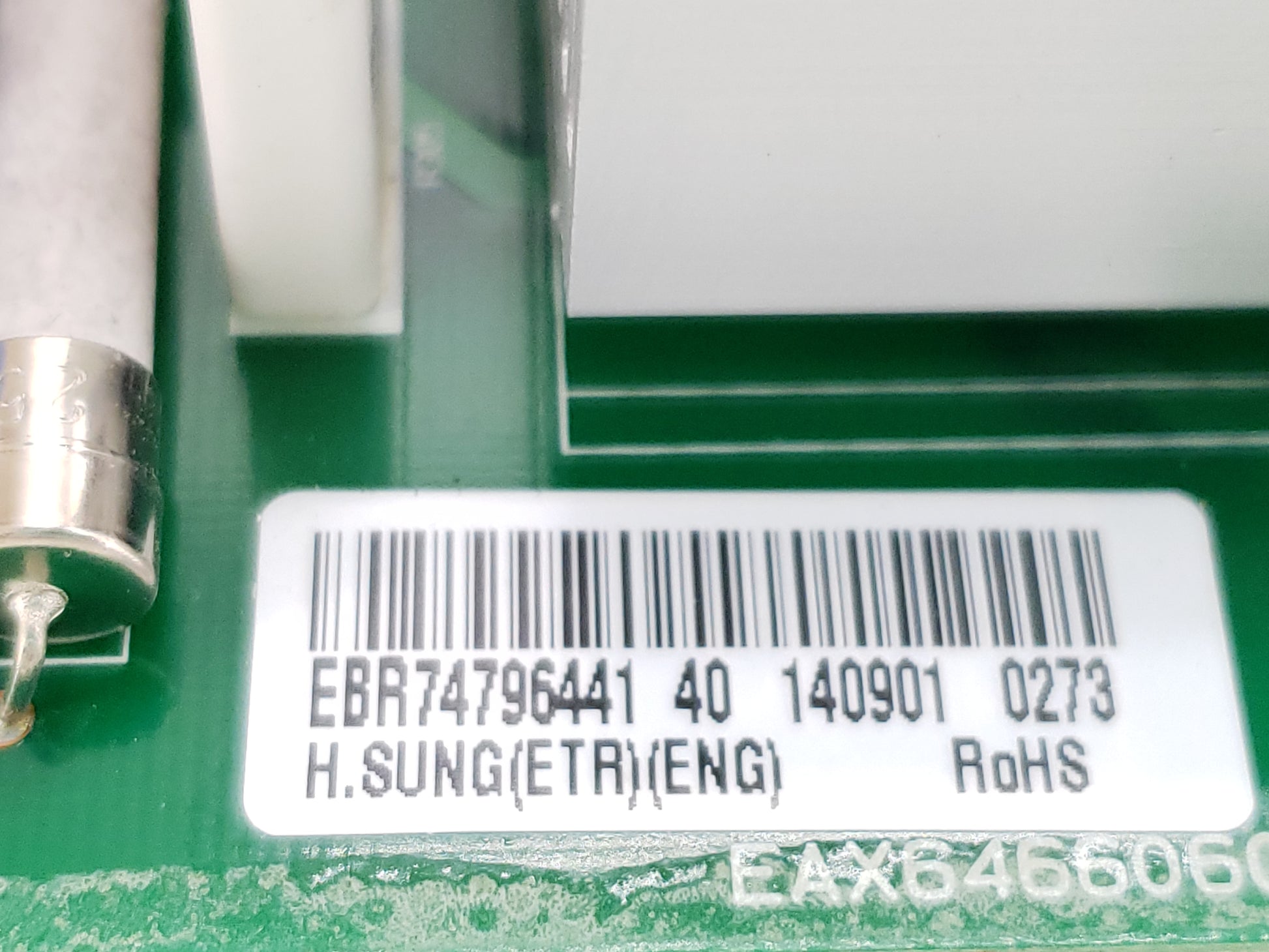 LG Refrigerator Control Board EBR74796441