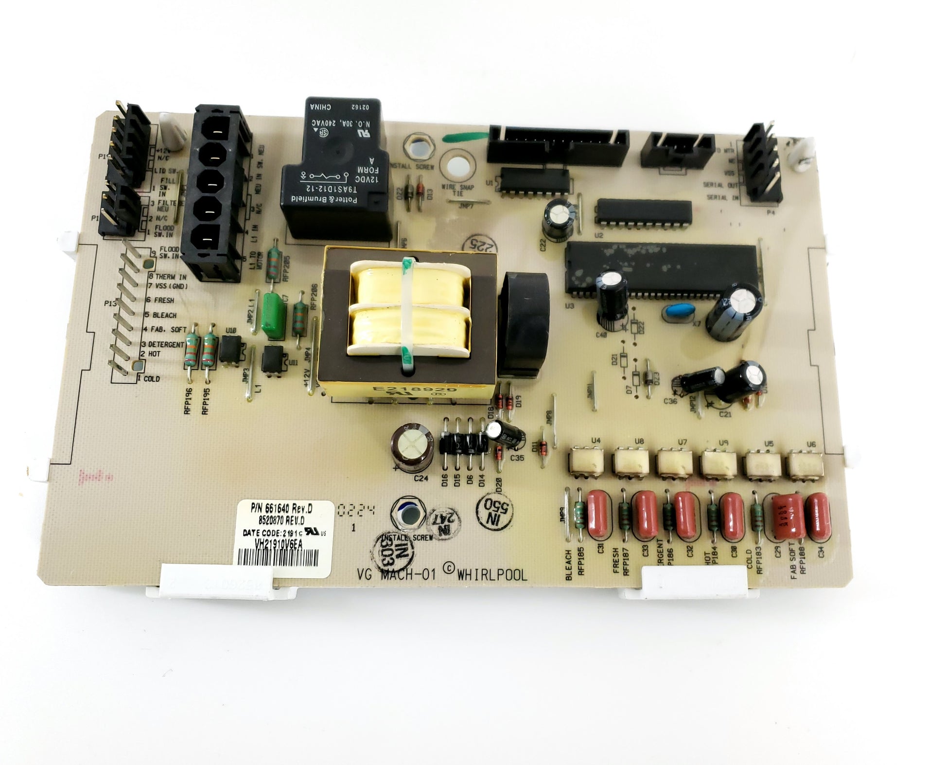 Whirlpool Washer Control Board 661640