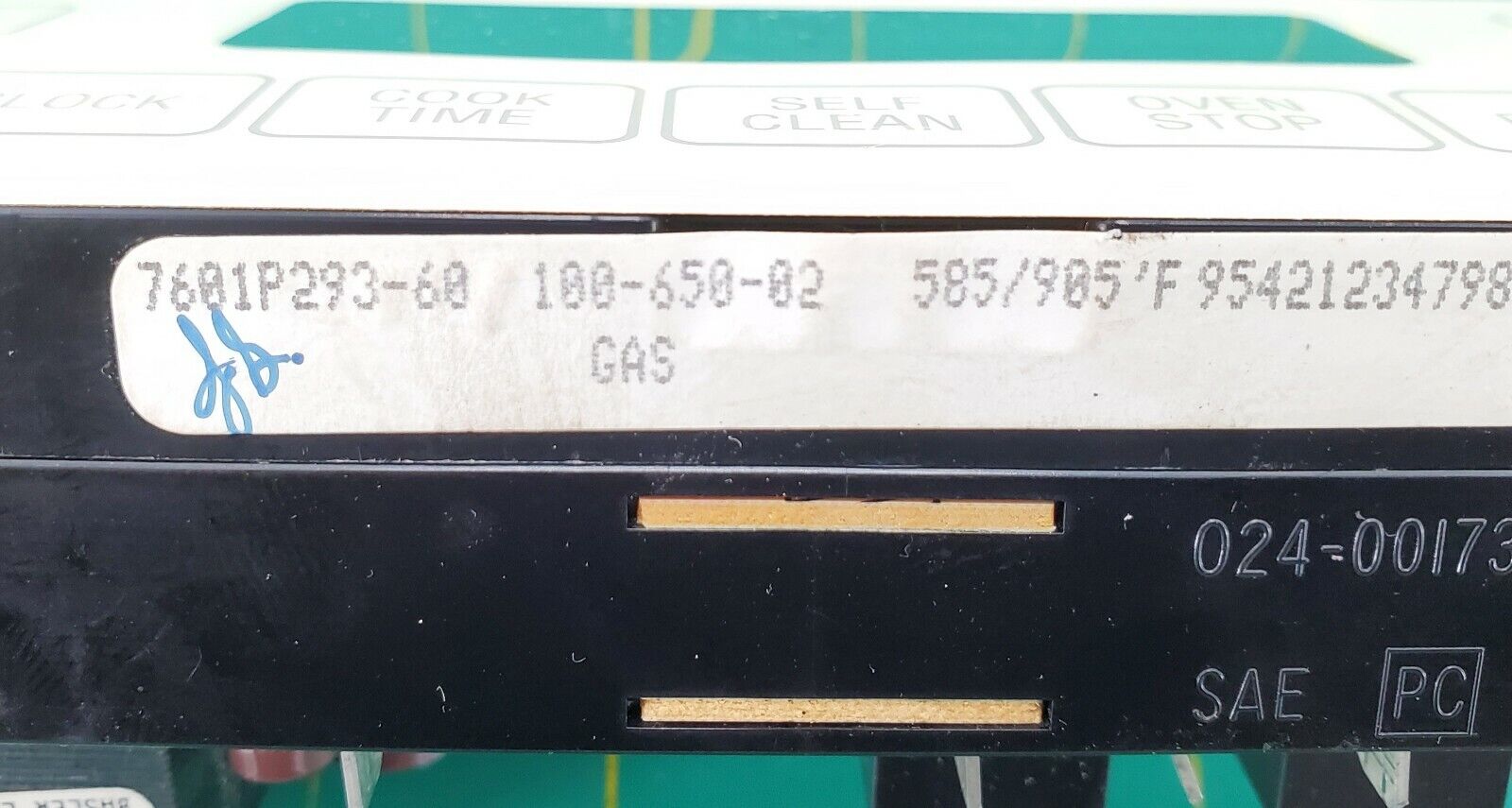 Maytag Range Control 7601P293-60