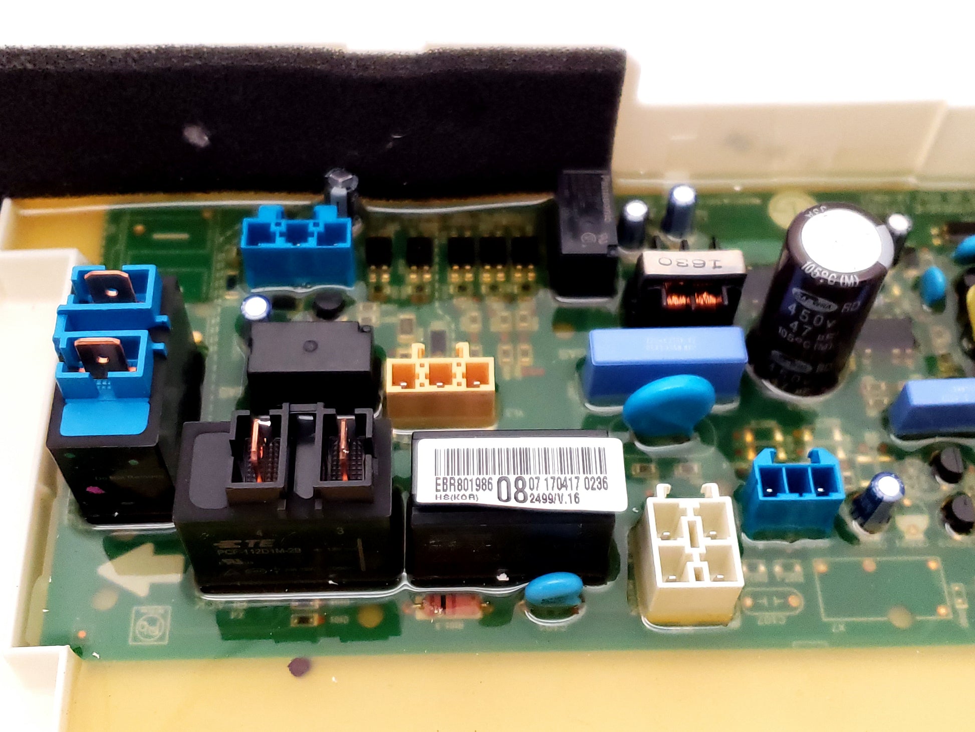 LG Dryer Control Board EBR80198608