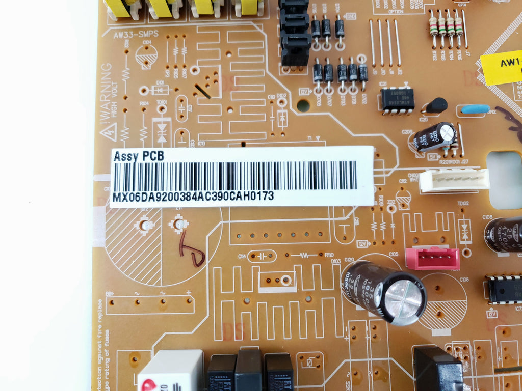 Samsung Refrigerator Control Board DA92-00384A