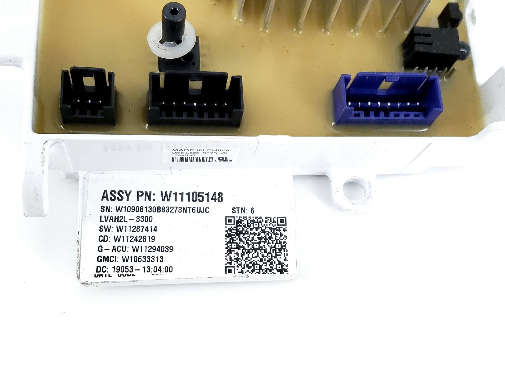 OEM  Whirlpool Washer Control Board W11105148