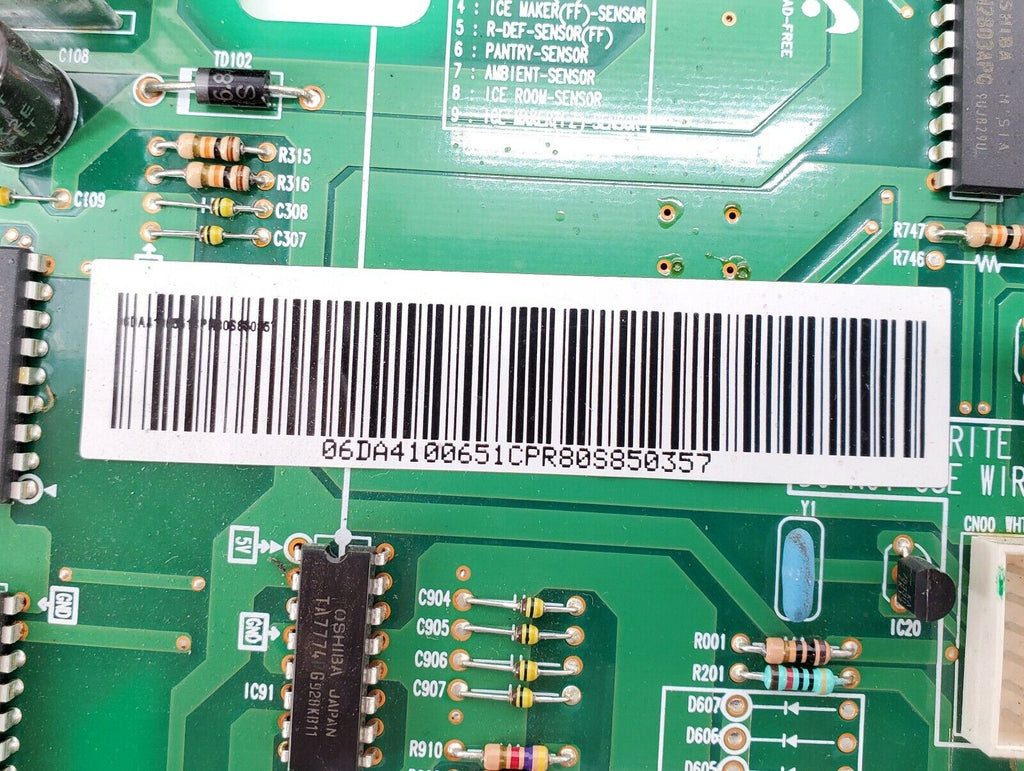 OEM  Samsung Refrigerator Control DA41-00651C