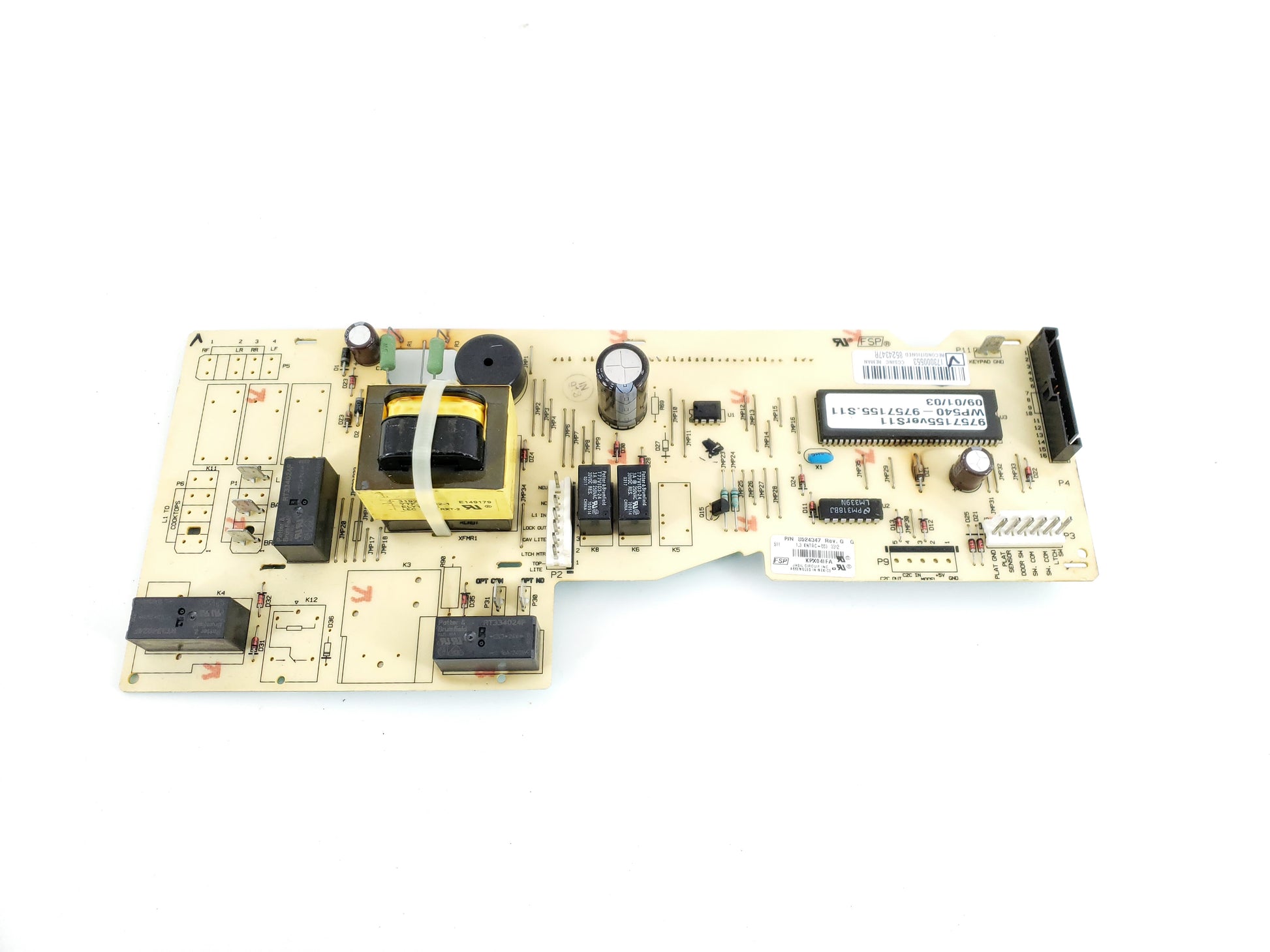 Whirlpool Range Control Board 8524347