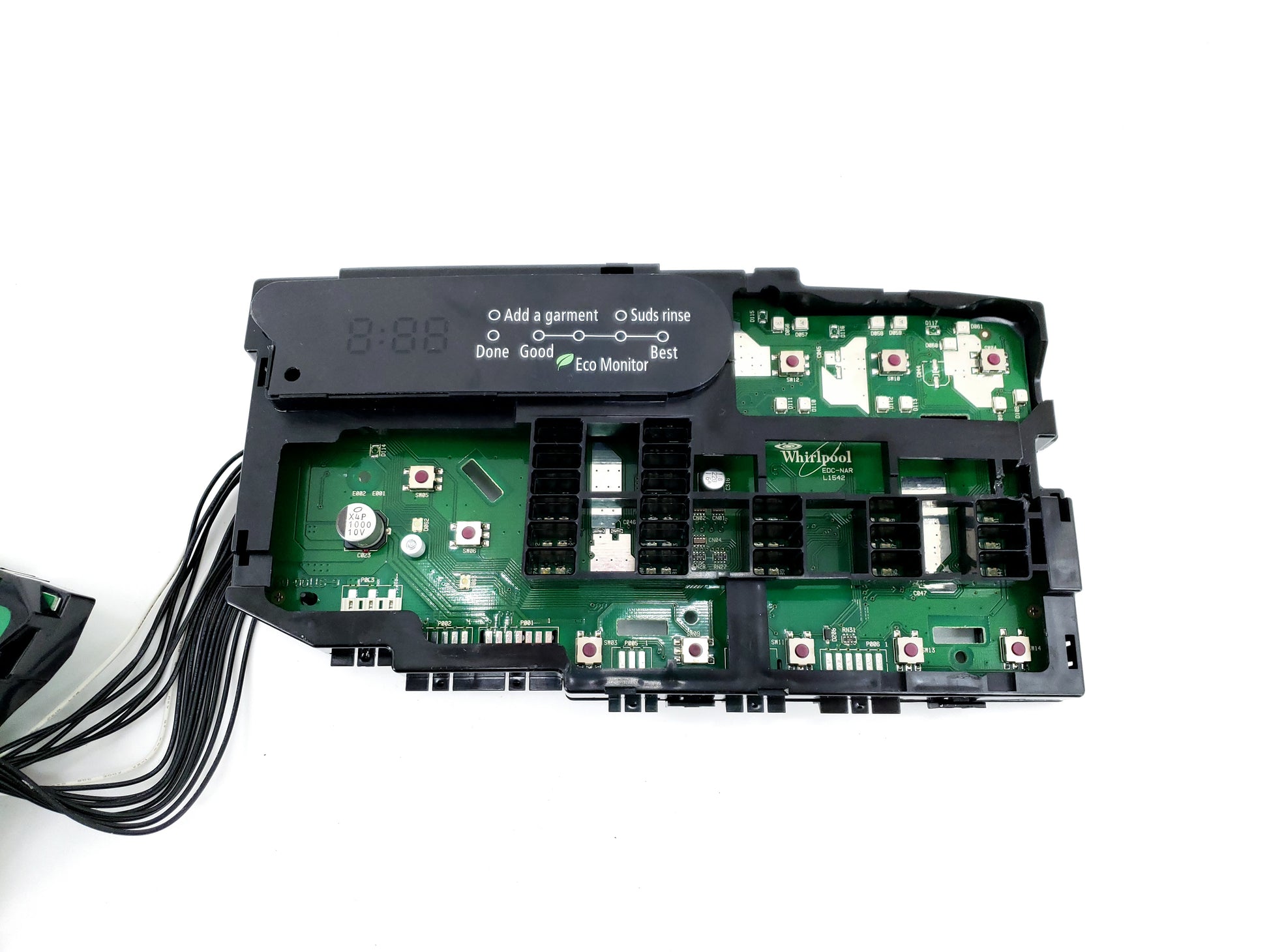 Whirlpool Washer User Interface Control 400010362749