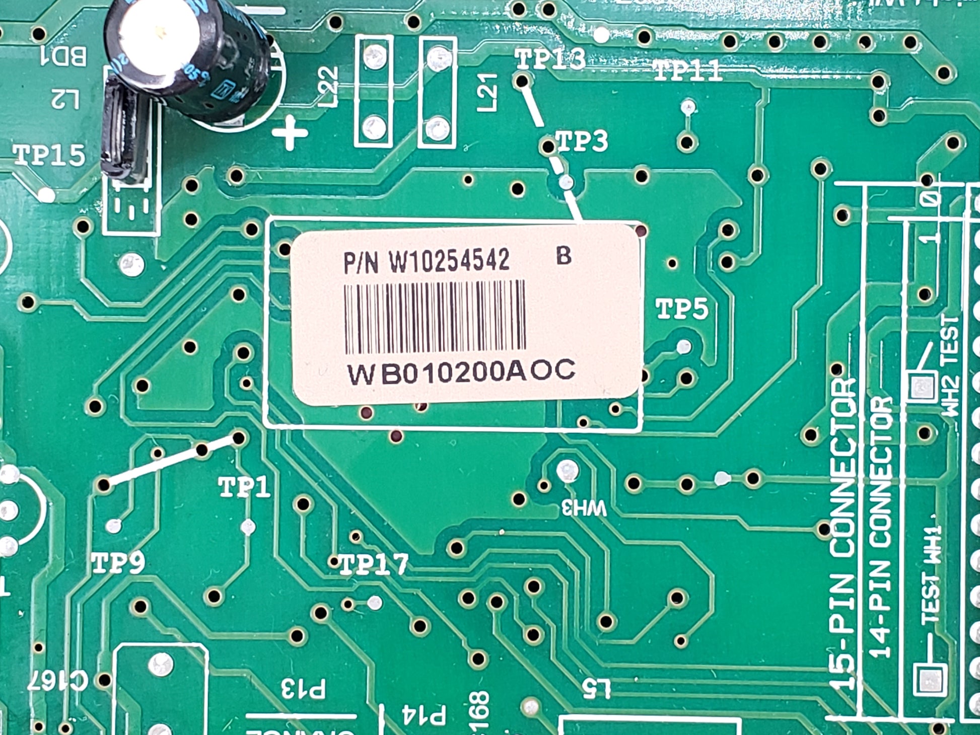 OEM  Whirlpool Dishwasher Control W10254542