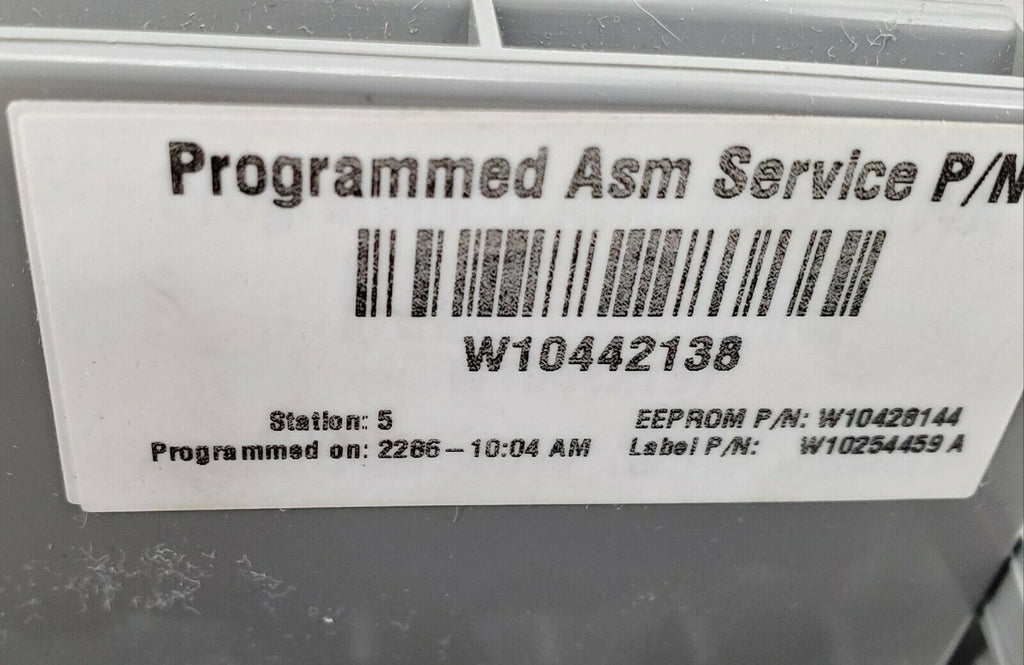 OEM  Whirlpool Washer Control Board W10442138