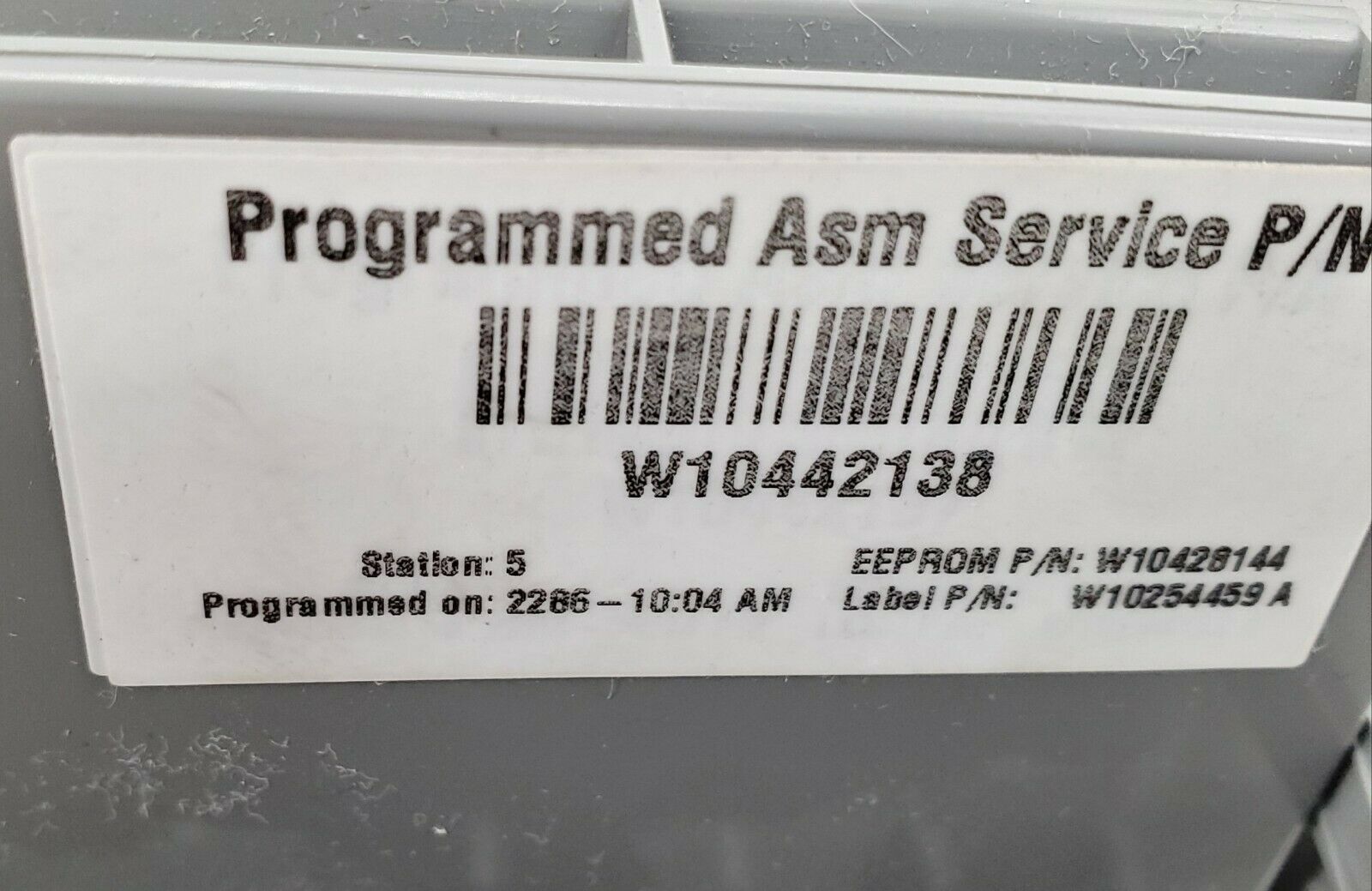 OEM  Whirlpool Washer Control Board W10442138