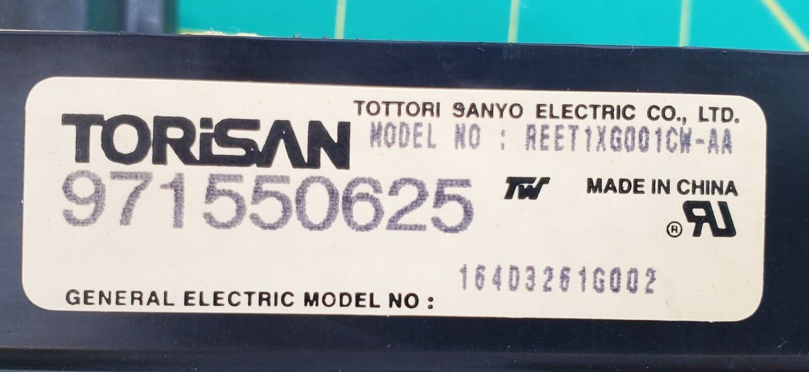 GE Range Control  Board 164D3261G002