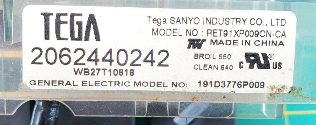 OEM  GE Range Control Board WB27T10818