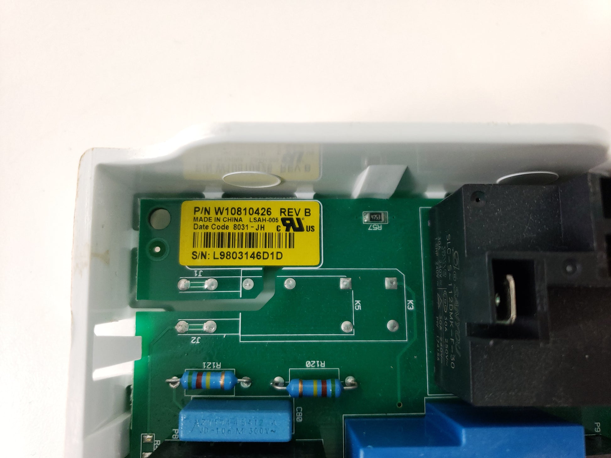 Whirlpool Dryer Control Board W11098435