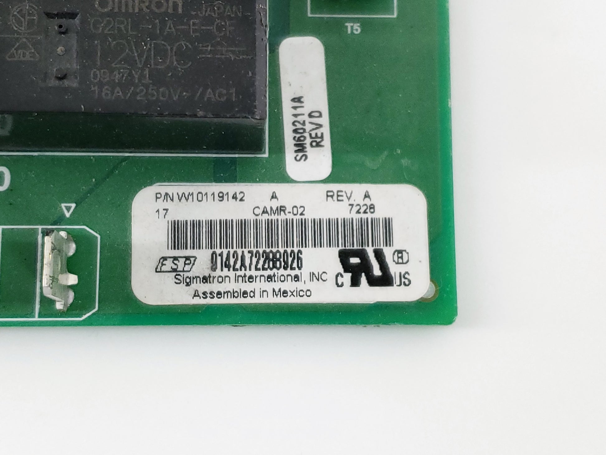 Kitchen Aid Oven Control Board W10119142