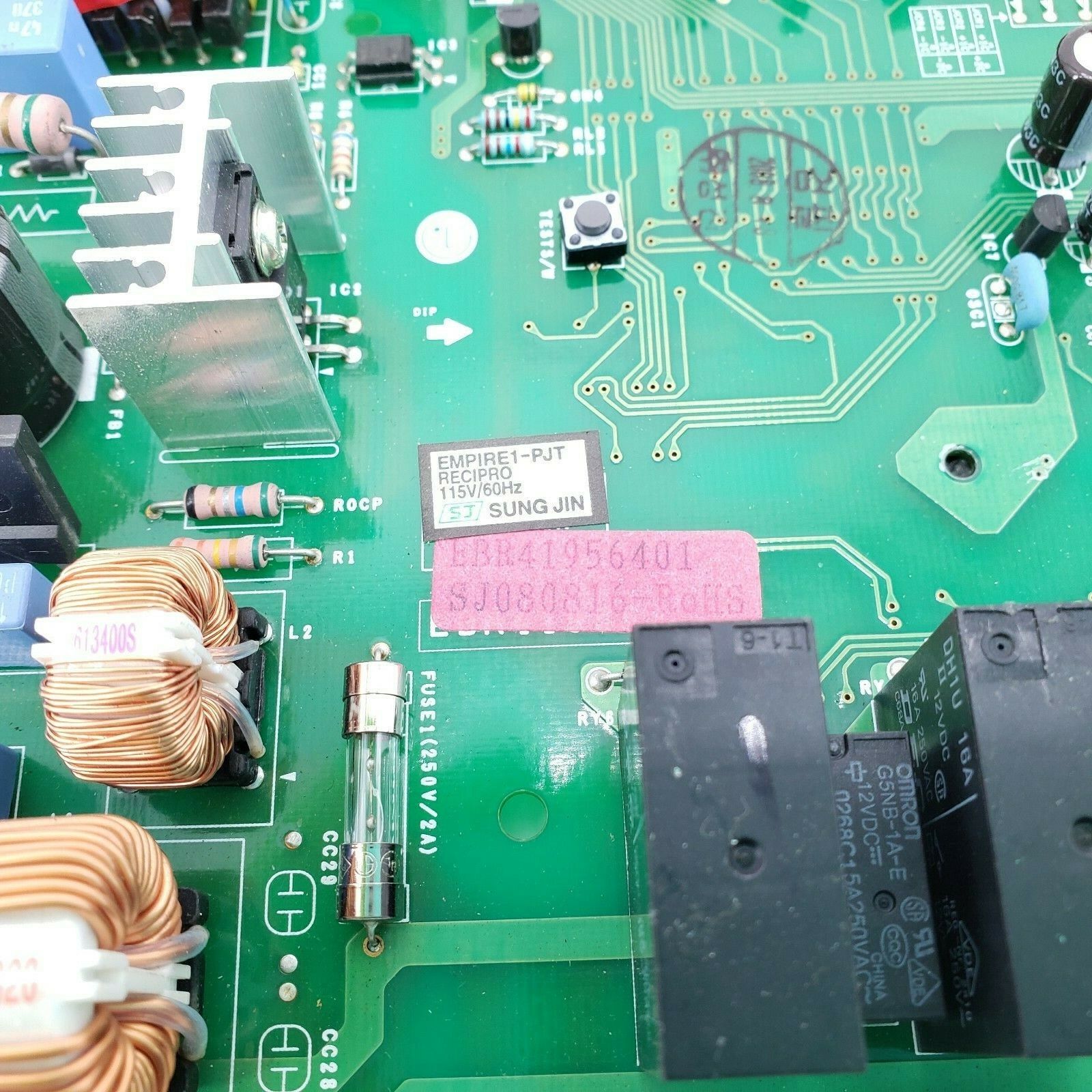 LG Refrigerator Control  EBR41956401