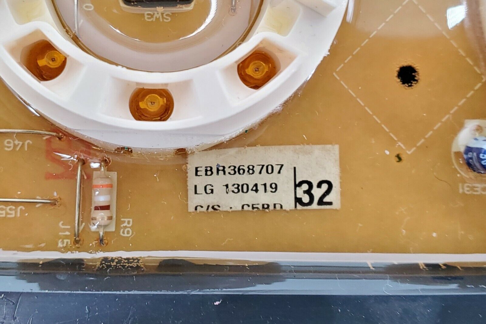 OEM Washer Main Control Board EBR36870732 Same Day Shipping & Lifetime Warranty.