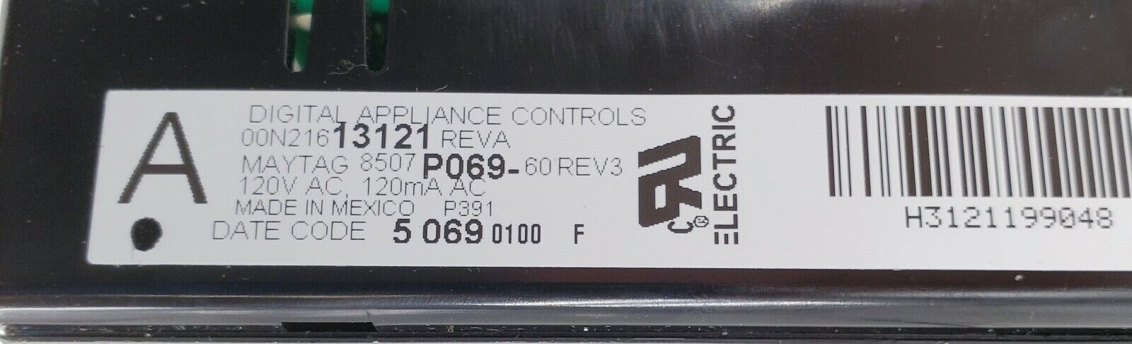 Maytag Range Control 8507P069-60