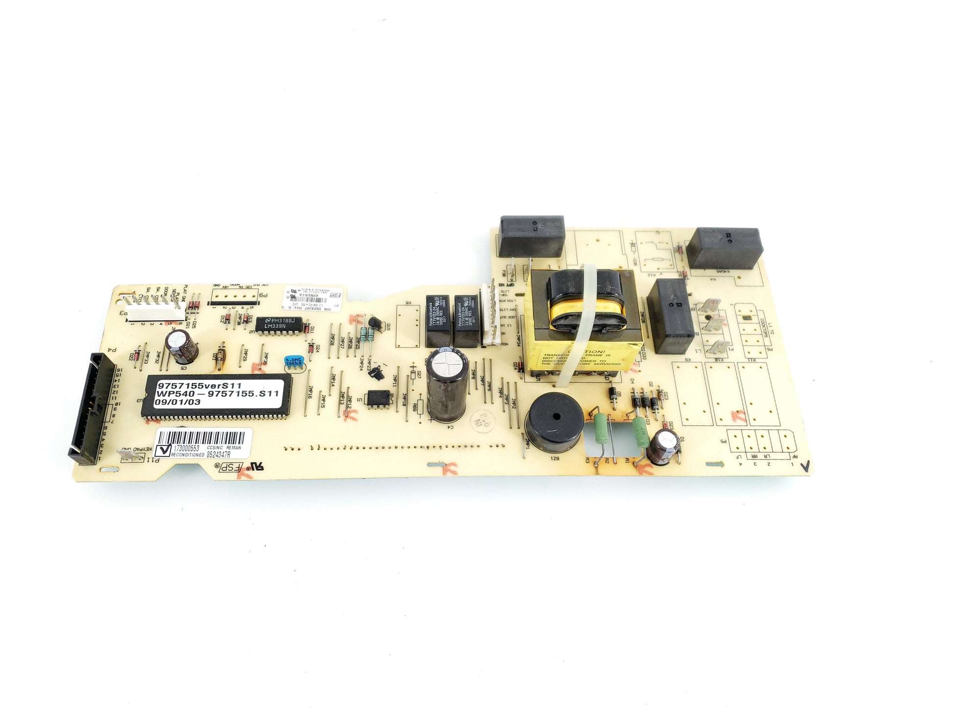 Whirlpool Range Control Board 8524347