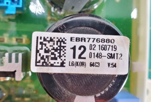 New LG Washer Control Board EBR77688012