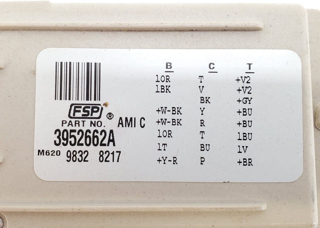 OEM  Whirlpool Washer Timer 3952662