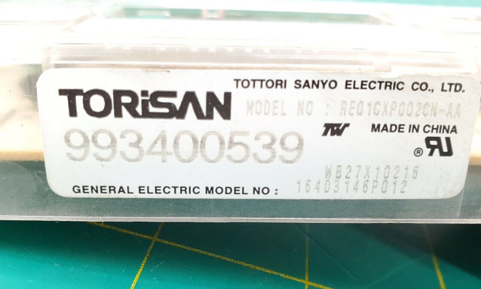 GE Range Control Board 164D3146P012