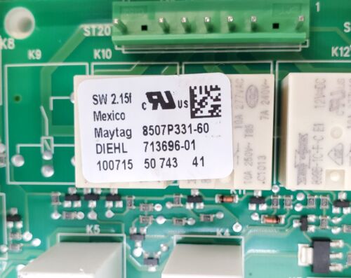 Whirlpool Range Control Board 8507P331-60