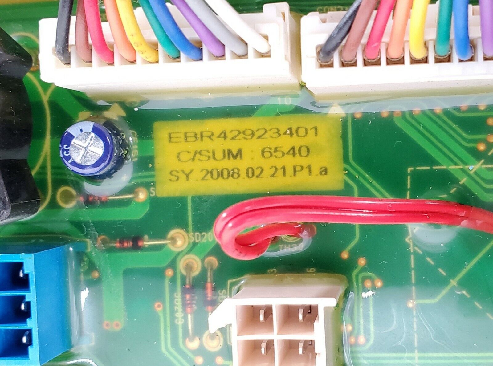 OEM LG Washer Control Board EBR42923401 Same Day Shipping & Lifetime Warranty