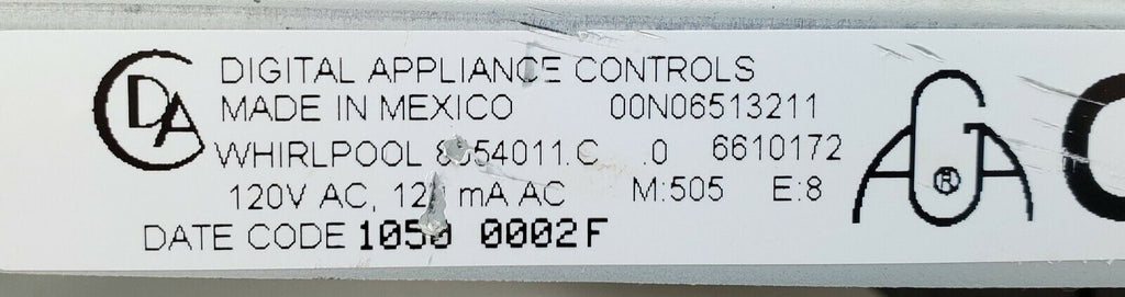 OEM  Whirlpool Range Control 8054011