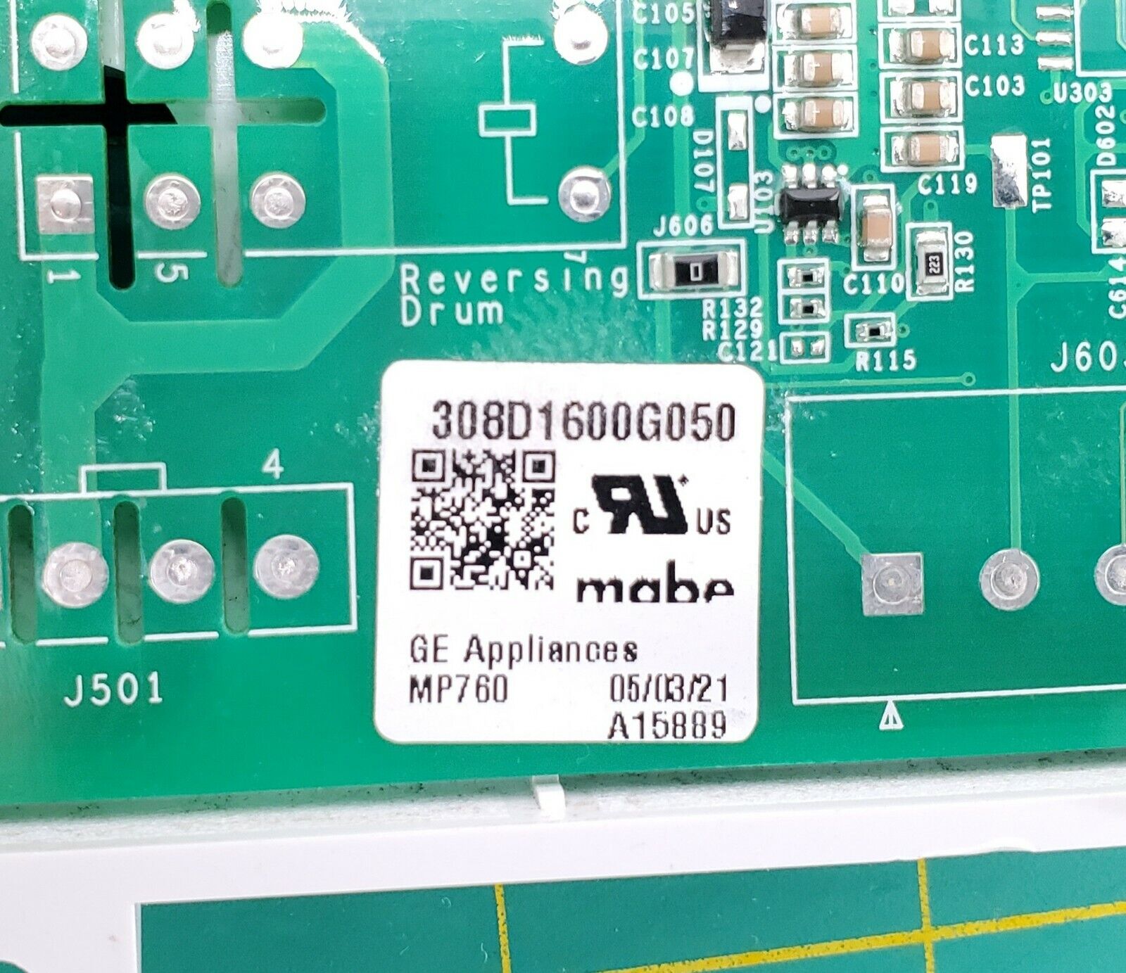 GE  Dryer Control Board 308D1600G050