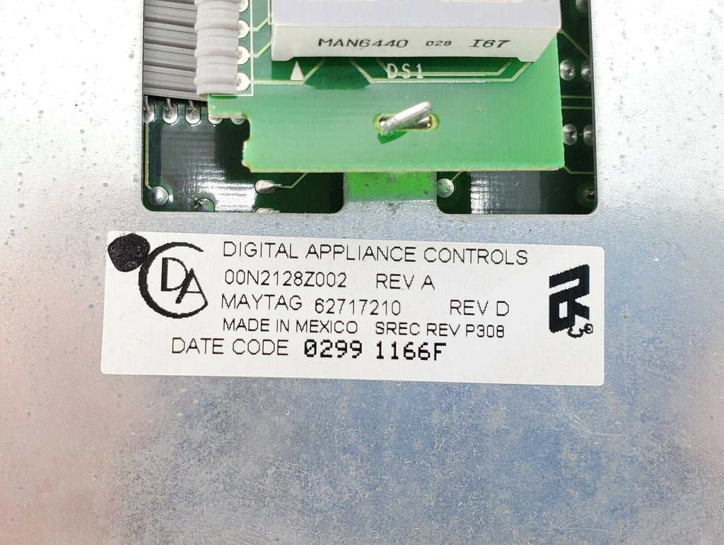 OEM Maytag Dryer Control Board 62717210 Same Day Shipping & Lifetime Warranty