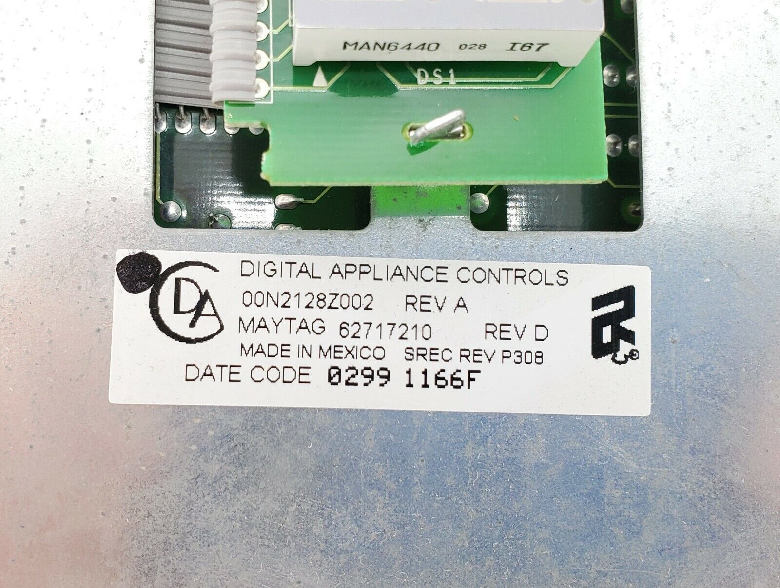OEM Maytag Dryer Control Board 62717210 Same Day Shipping & Lifetime Warranty