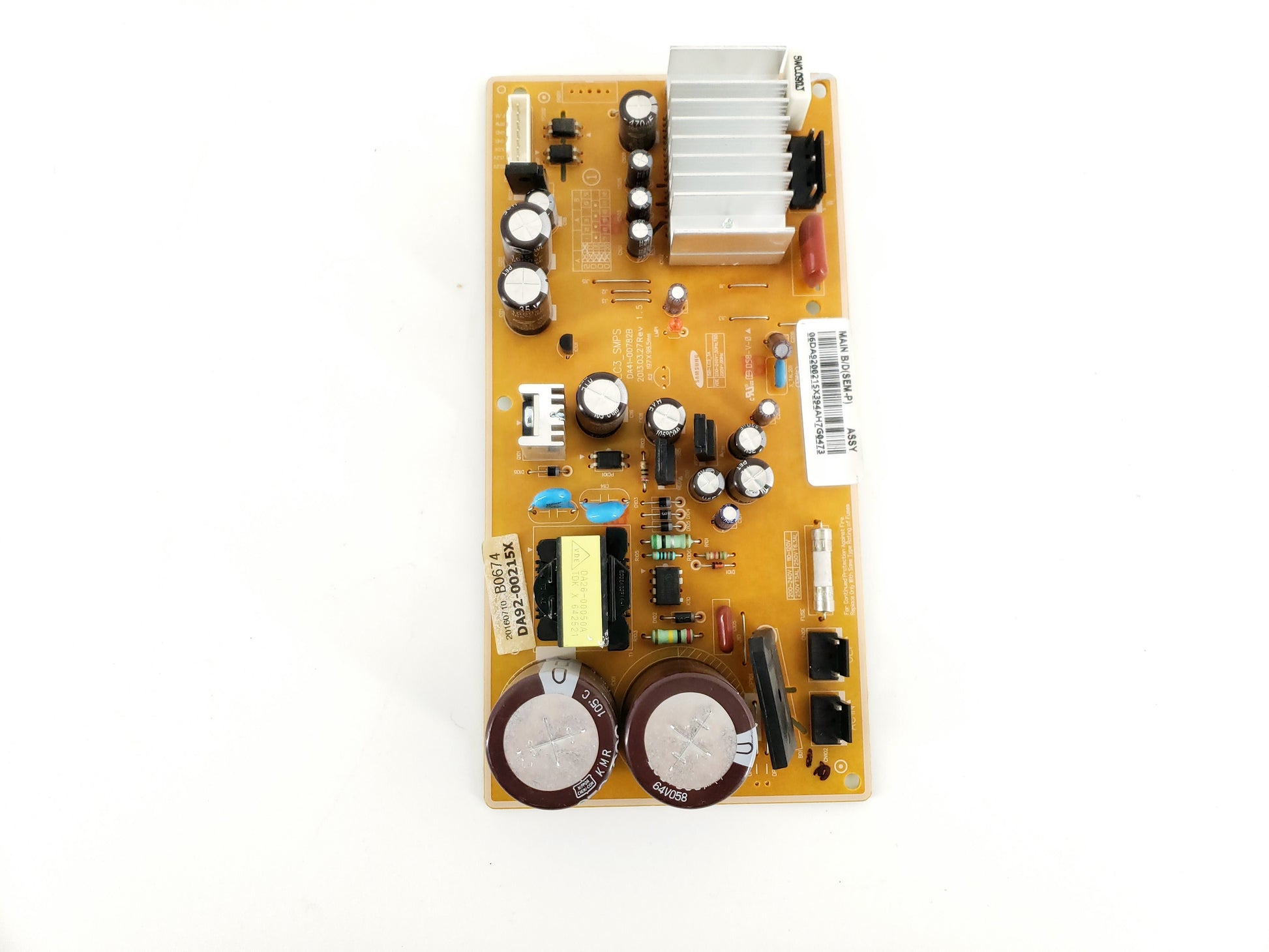 Samsung Refrigerator Control Board DA92-00215X
