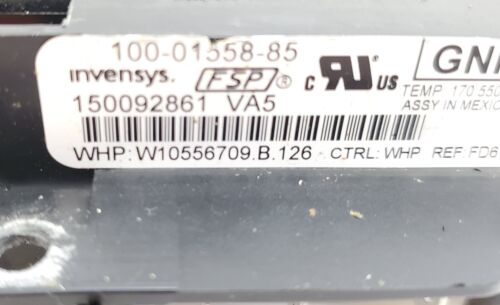 Whirlpool Range Control Board W10556709