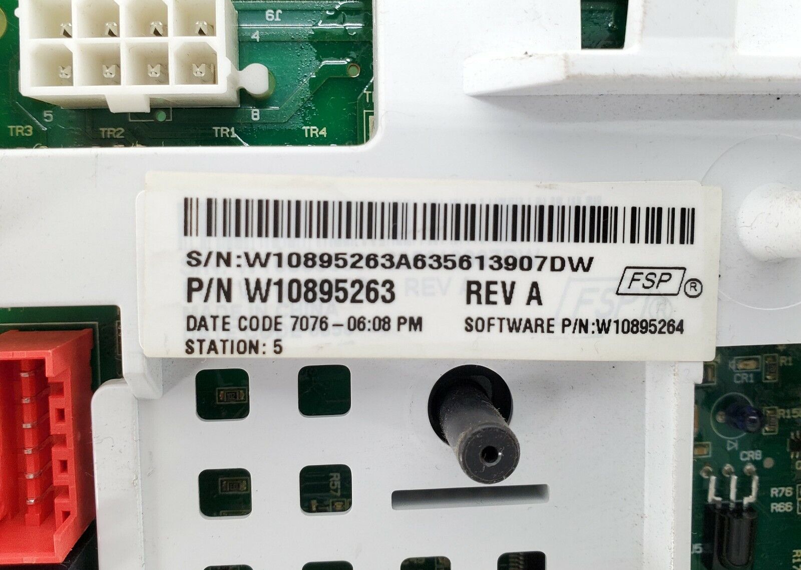 OEM  Kenmore Washer Control Board W10895263