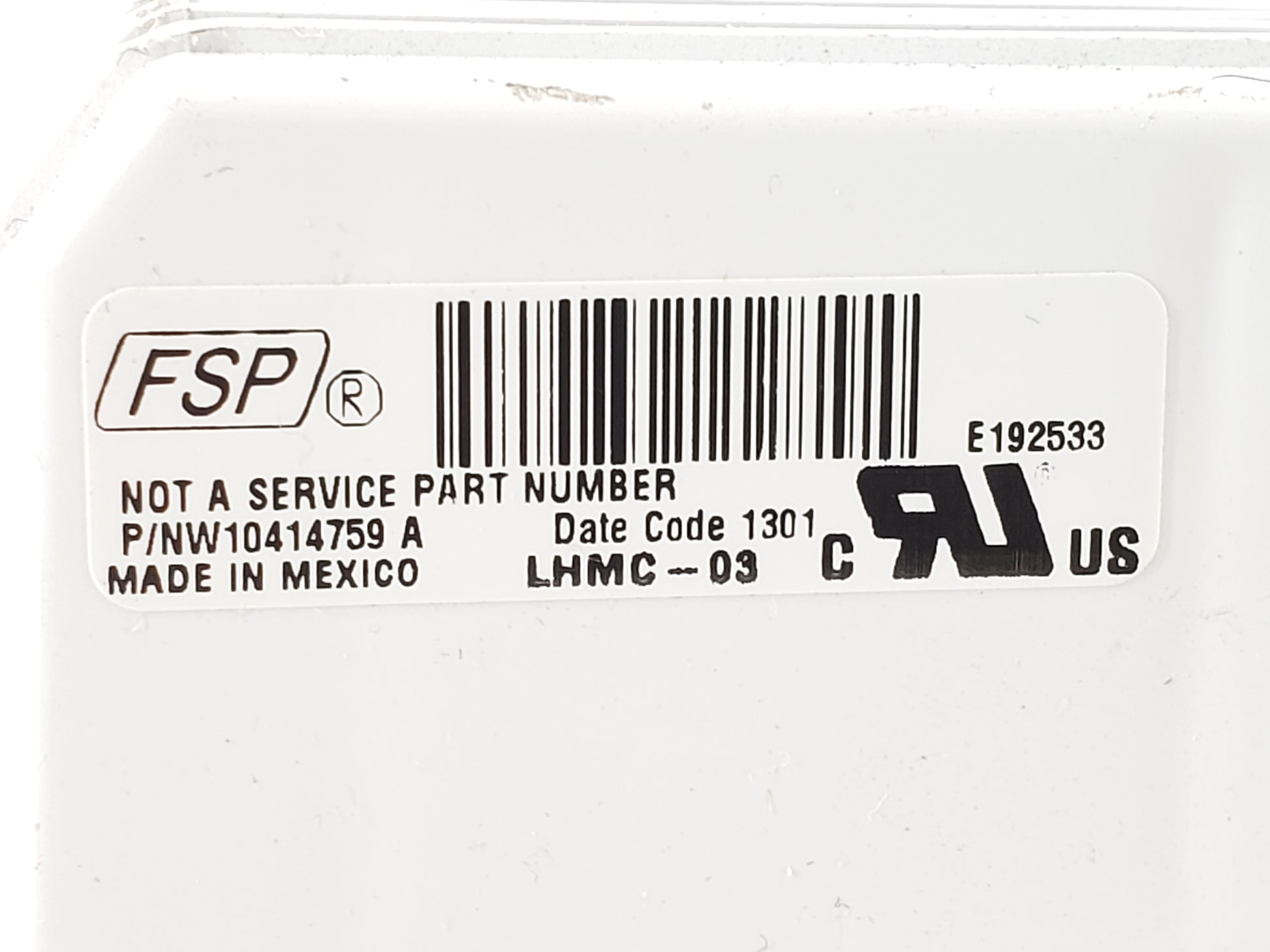 OEM  Whirlpool Washer Control Board W10321161 W10414759