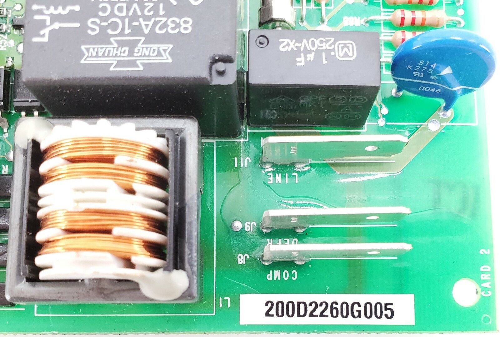 OEM  GE Refrigerator Control 200D2260G005