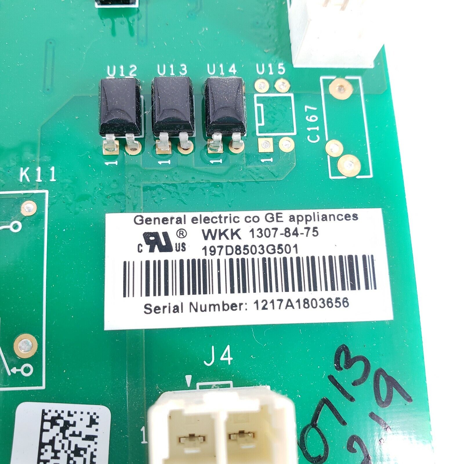 OEM  GE Refrigerator Control 197D8503G501