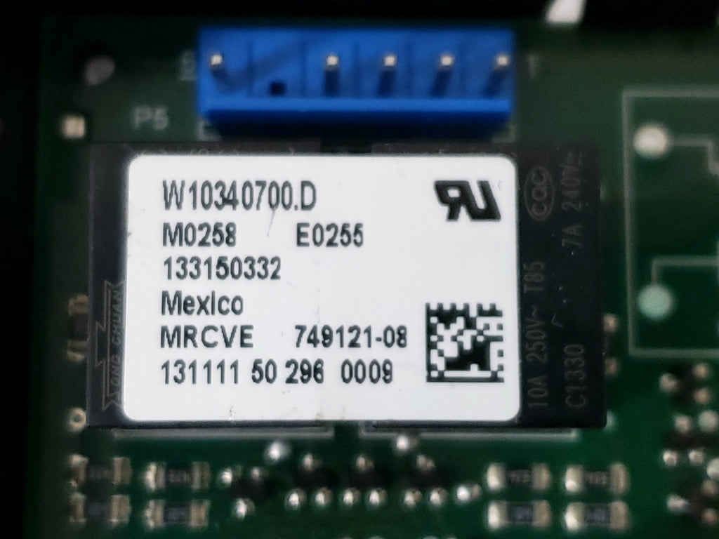 Kitchen Aid Range Control Board W10340700