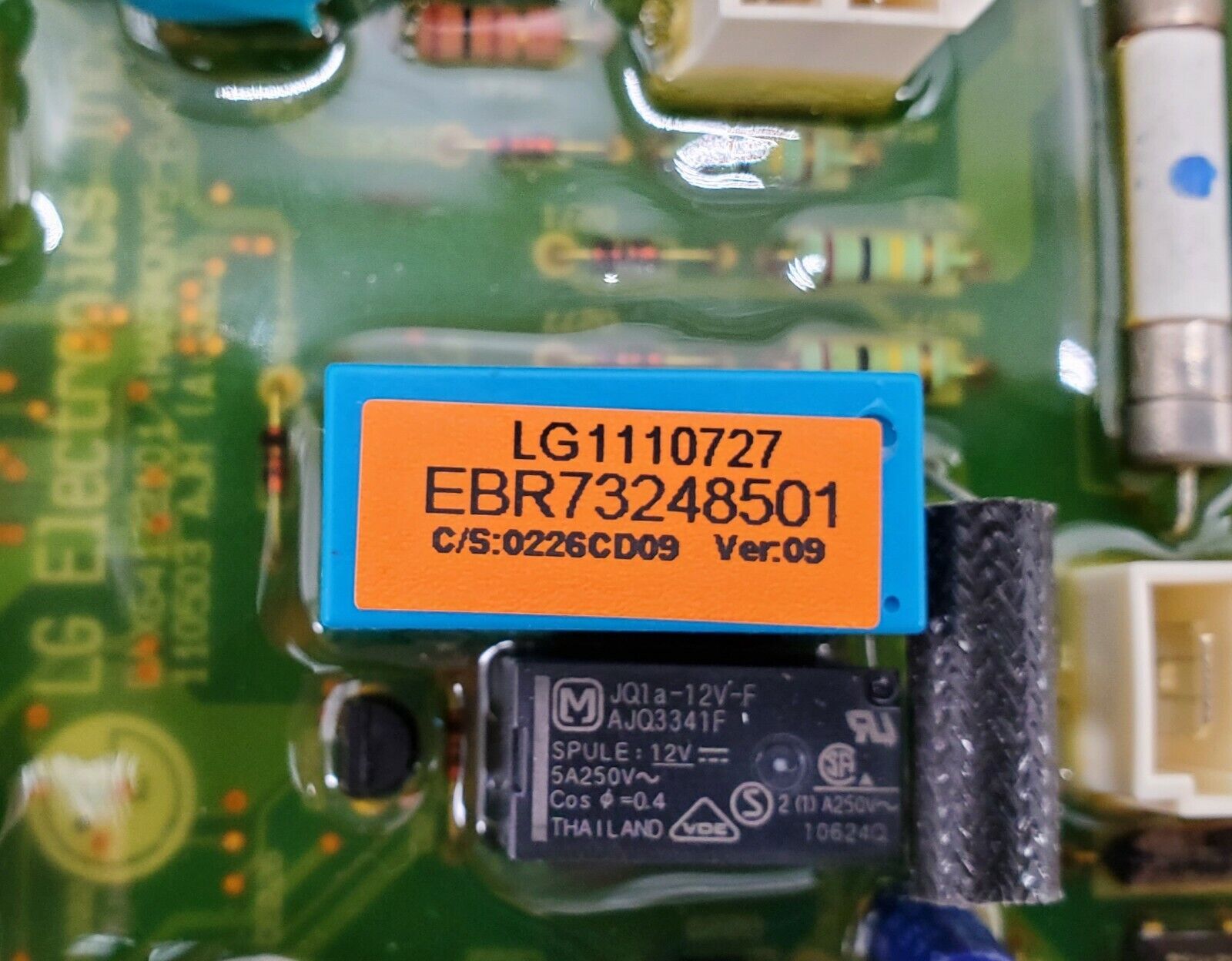 OEM  LG Washer Control EBR73248501