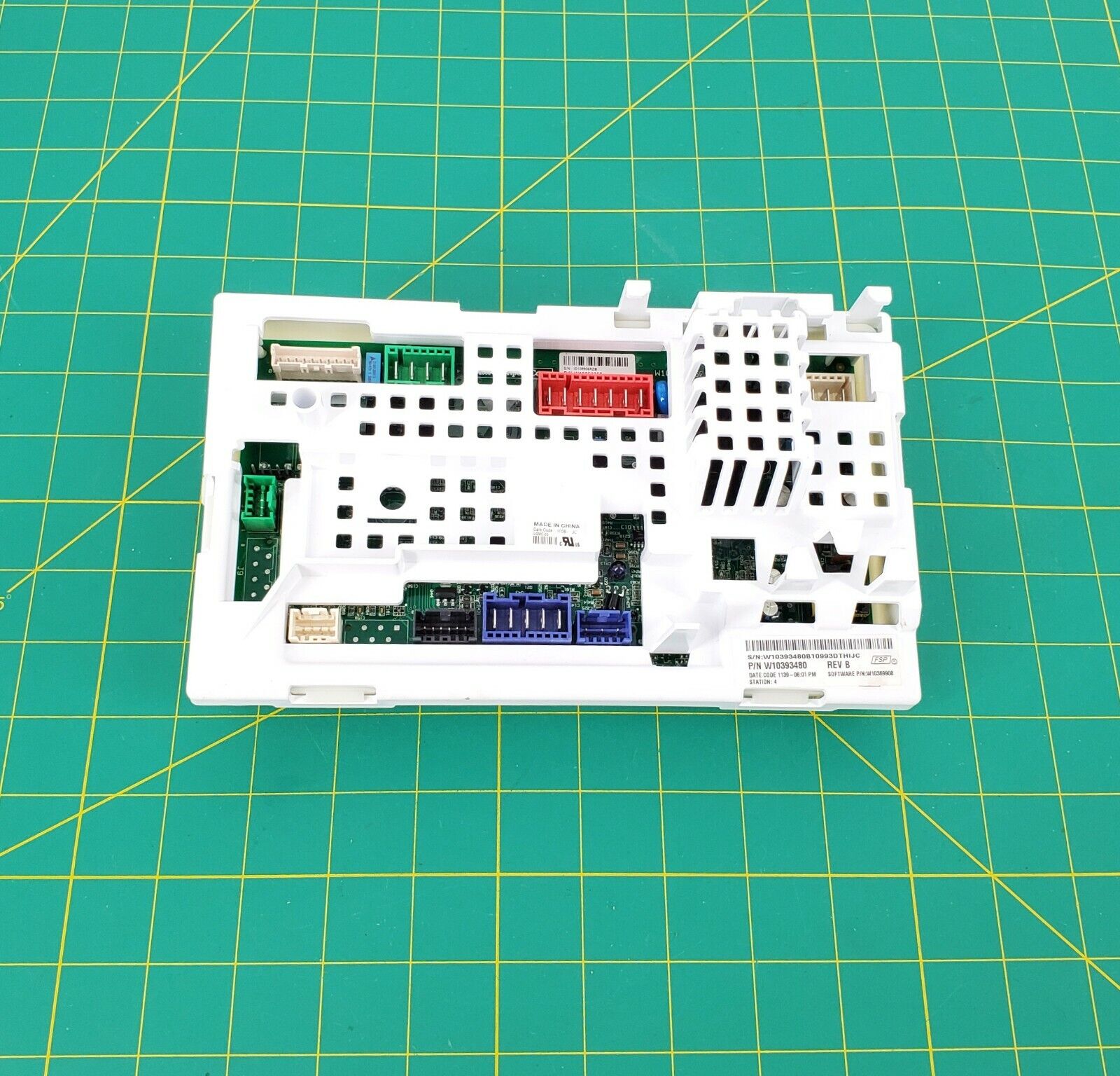 Whirlpool Washer Control W10393480