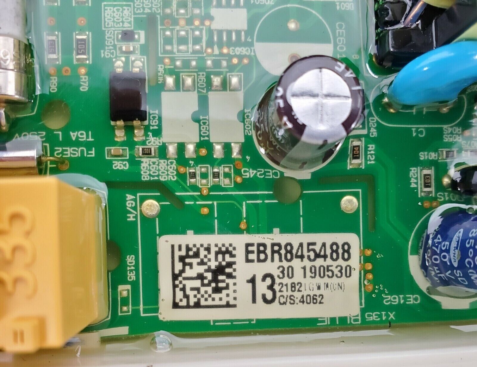 OEM  LG Washer Control Board EBR84548813