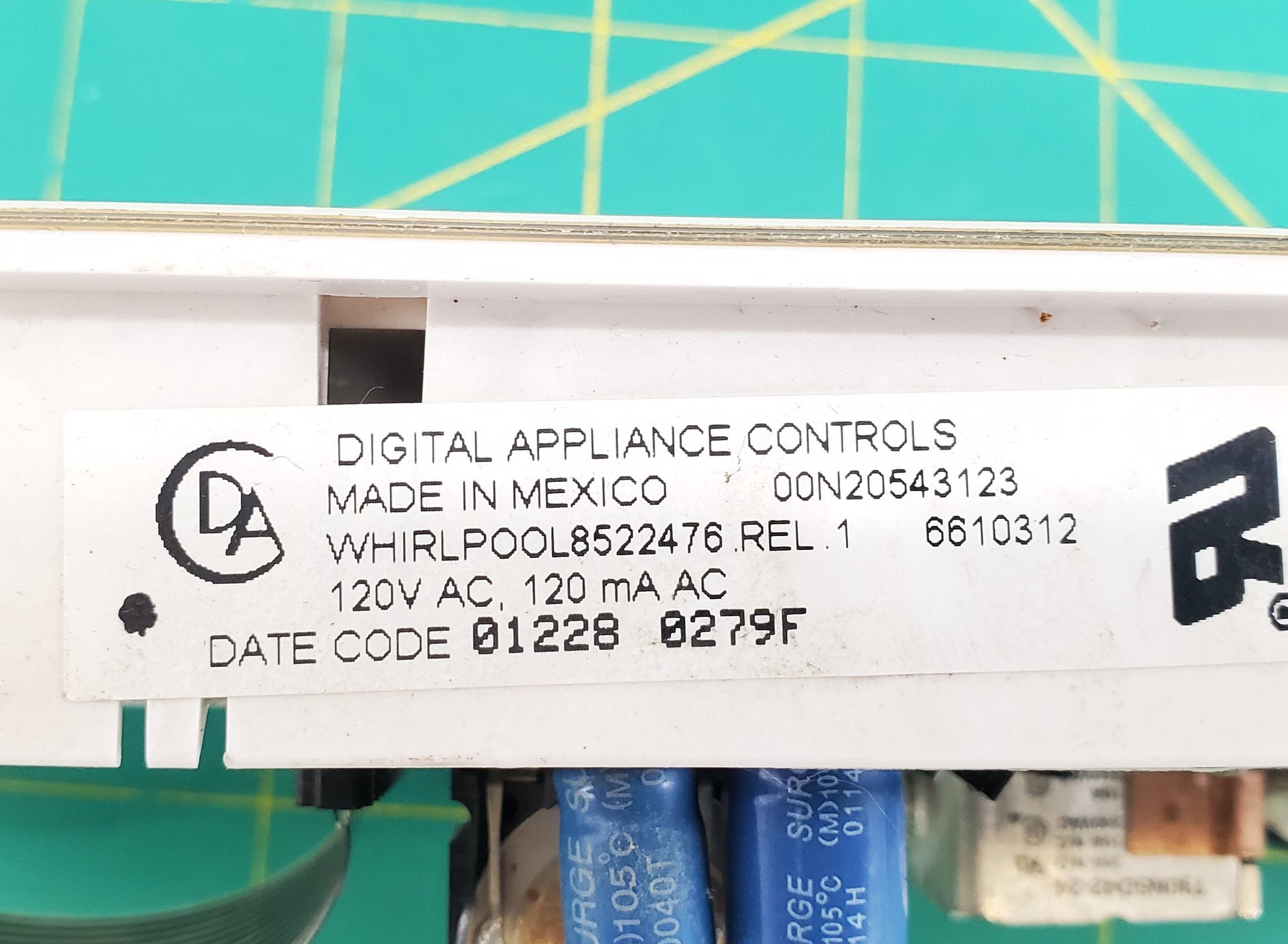 OEM  Whirlpool Range Control 8522476