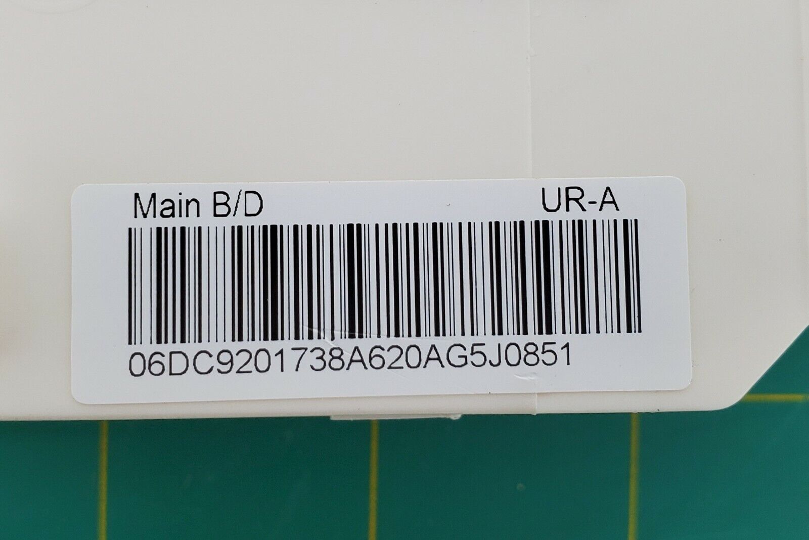 OEM  Samsung Washer Control Board DC92-01738A