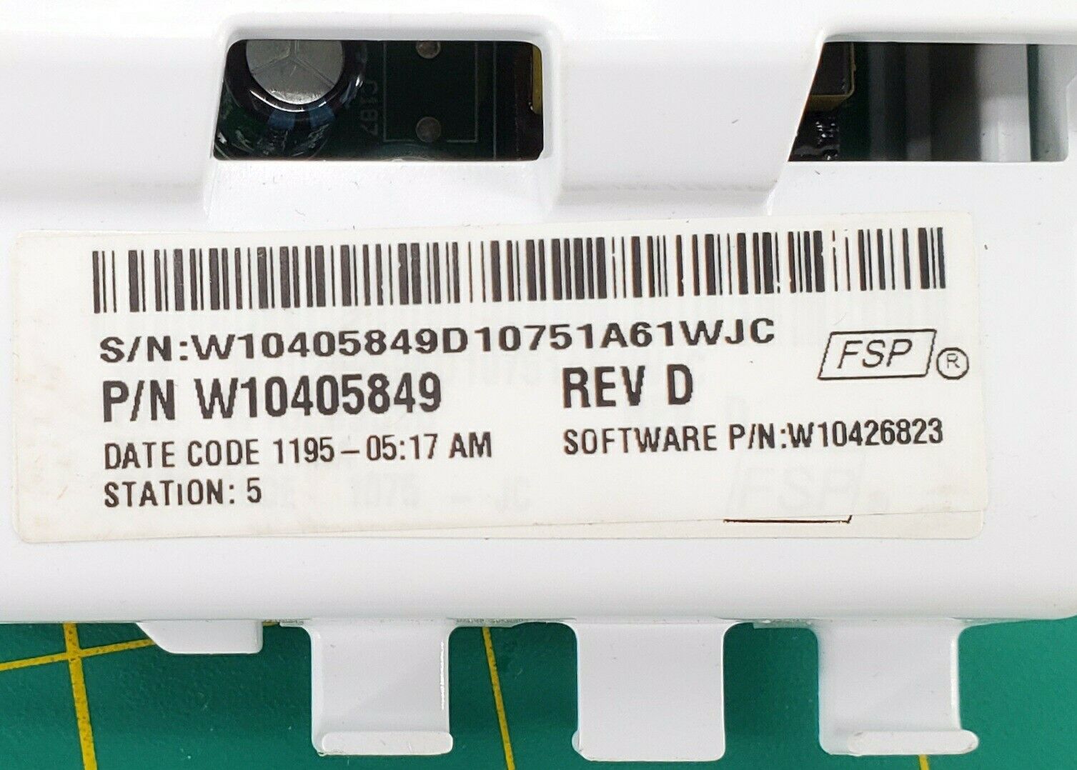 OEM  Whirlpool Washer Control W10405849
