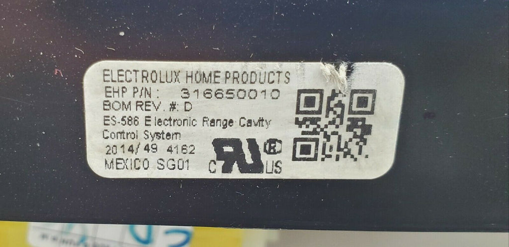 Kenmore Range Oven Control 316650010