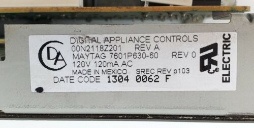 Maytag Range Control 7601P630-60