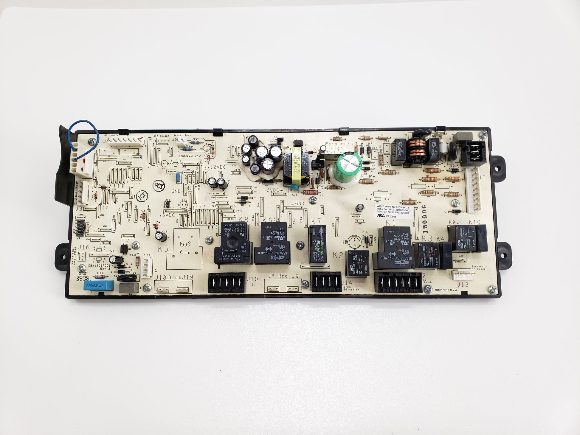 GE Dryer Control Board 212D1521G002