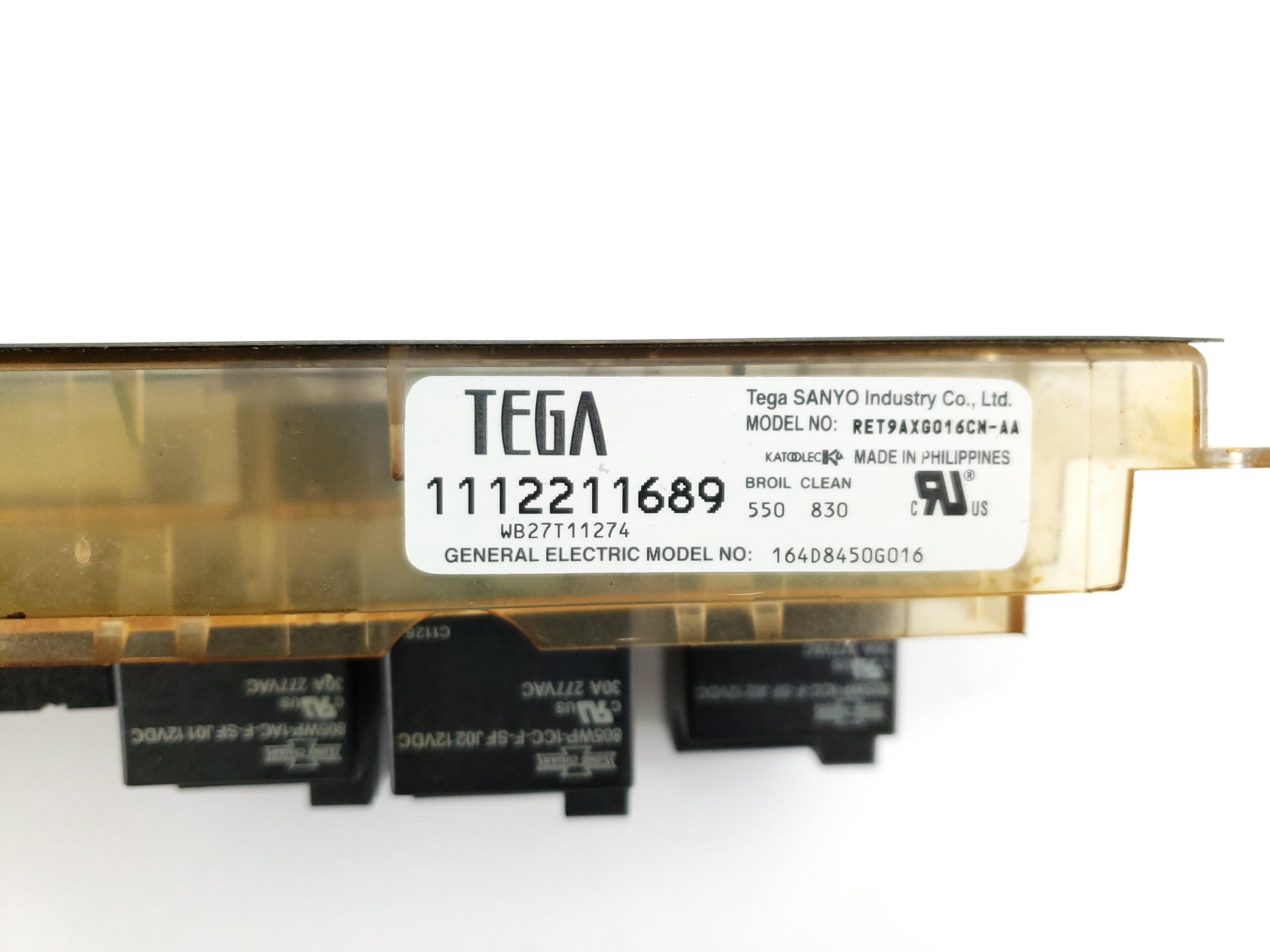 OEM GE Range Control Board WB27T11274