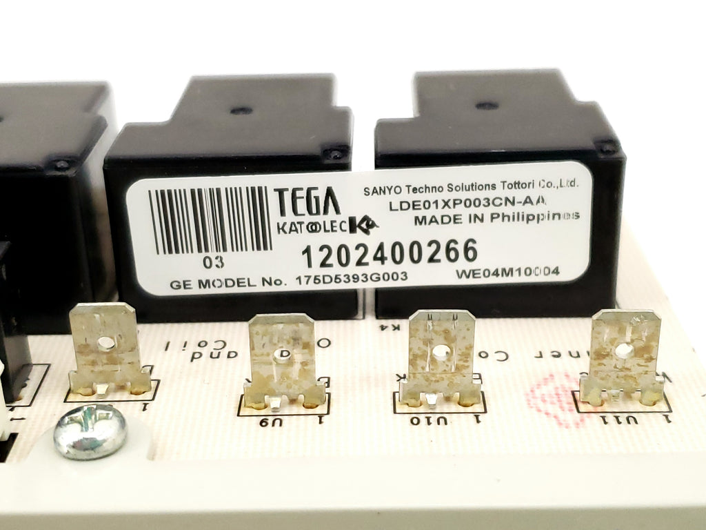 GE Dryer Control Board WE04M10004 (175D5393G003)