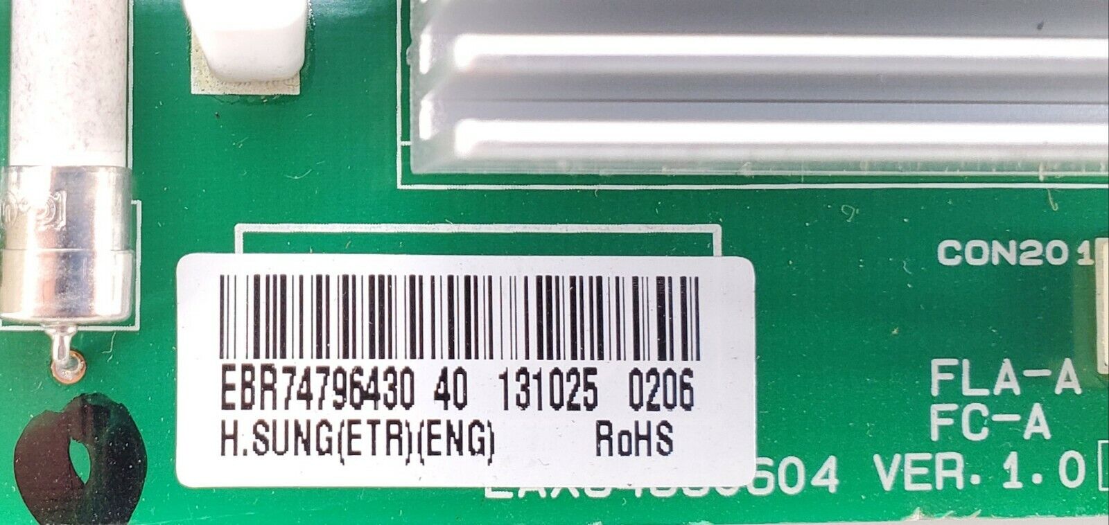 OEM  LG Refrigerator Control EBR74796430